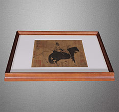 盖州书画装裱配框服务案例