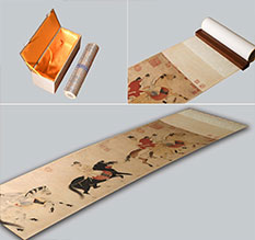 盖州馆藏书画复制博物馆书画复制服务