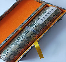 盖州书画装裱案例